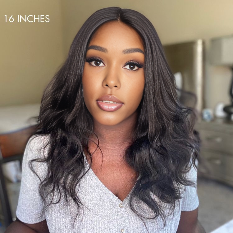 16 inches long wig for a medium length hairstyle