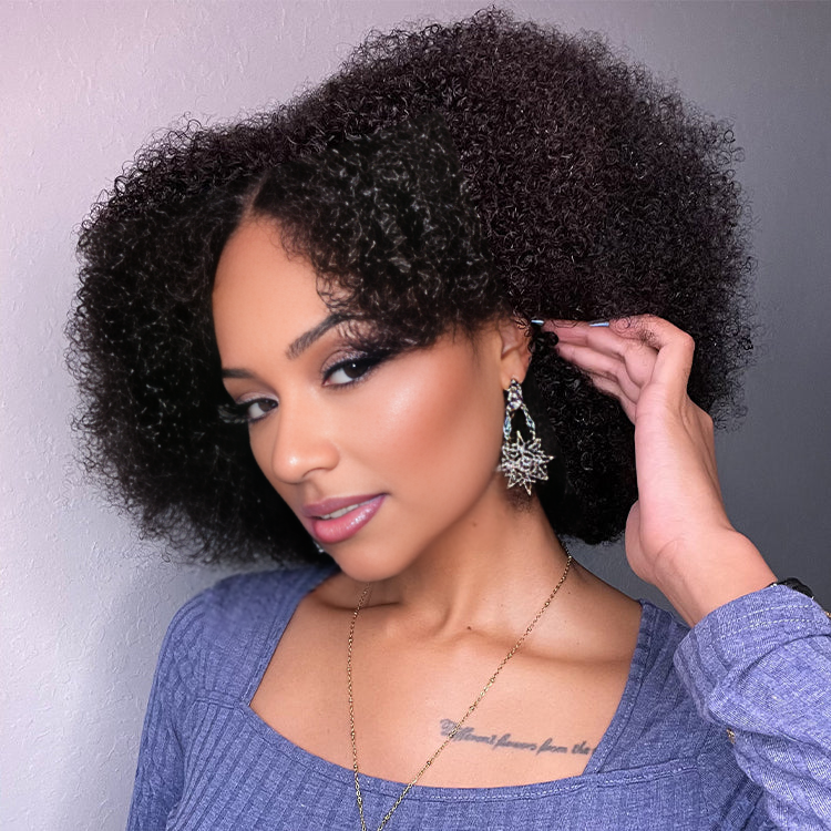 Classic & Chic Jerry Curl wig for a timeless and stylish look