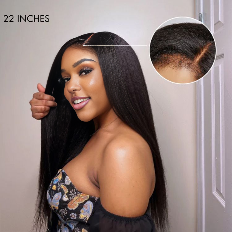 Right Side Parted wig offering versatile styling options