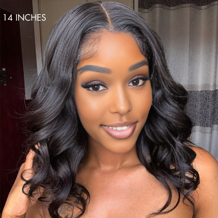 14 inches neck length wig providing a stylish and versatile look