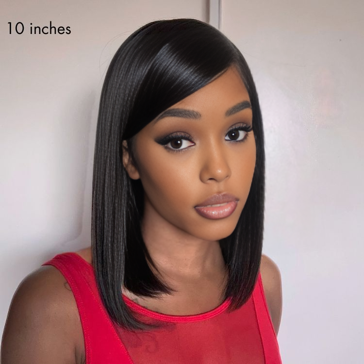 Silky Straight wig offering smooth and sleek strands