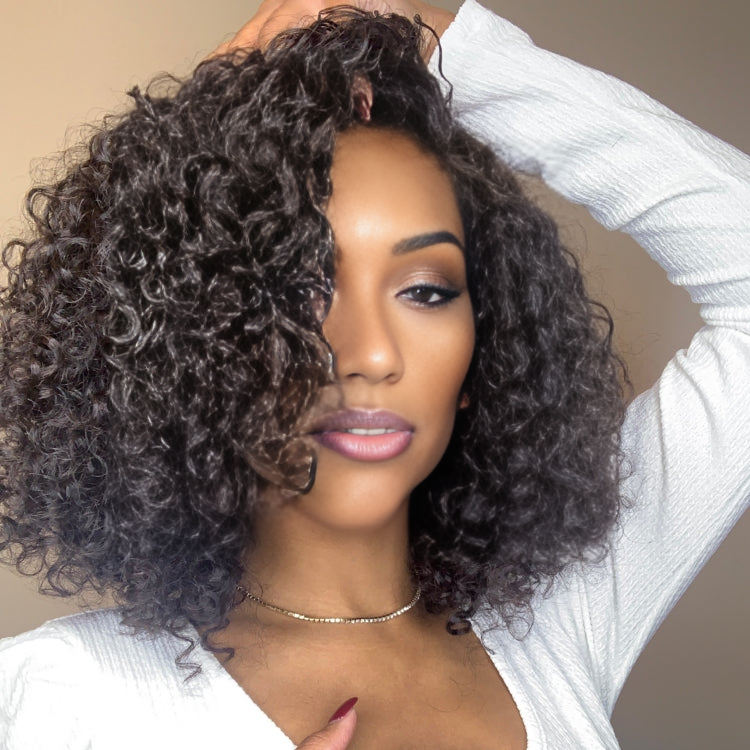 Curly wigs providing natural-looking curls for a youthful appearance