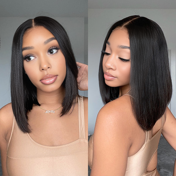 Silky straight wig offering smooth and sleek strands