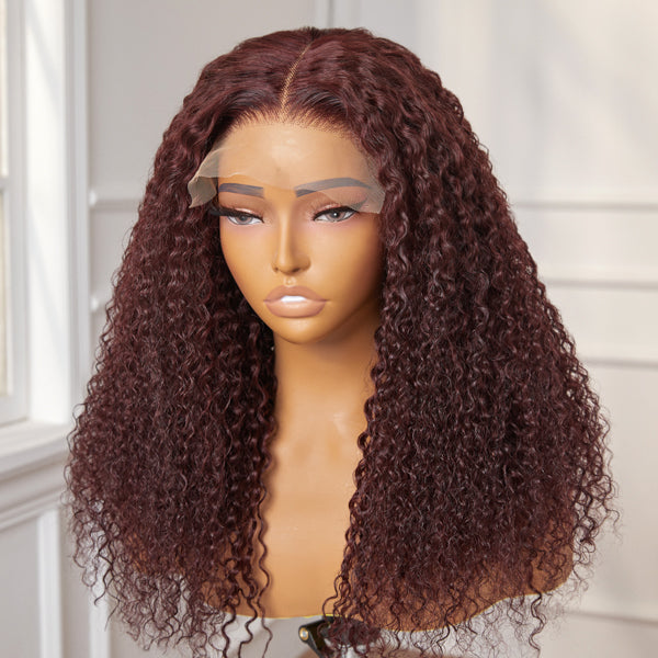 Kinky curly hair wig showcasing natural and voluminous curls