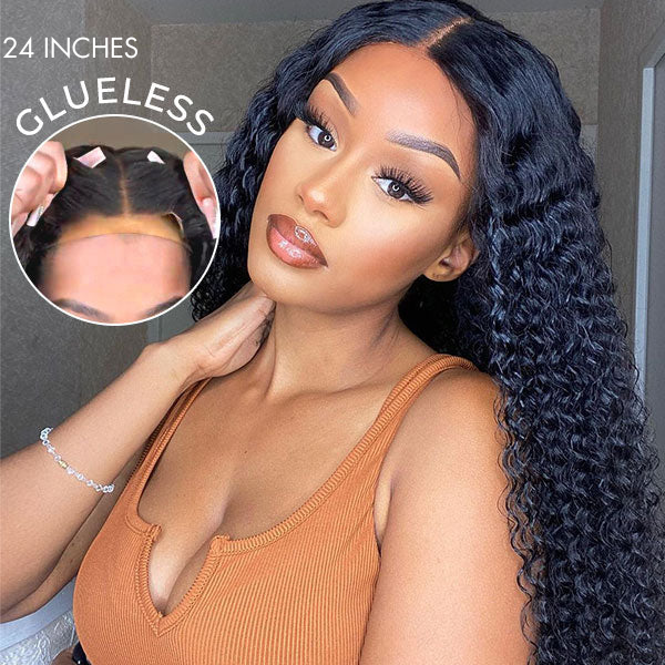 4x4 lace wig providing a seamless and natural hairline