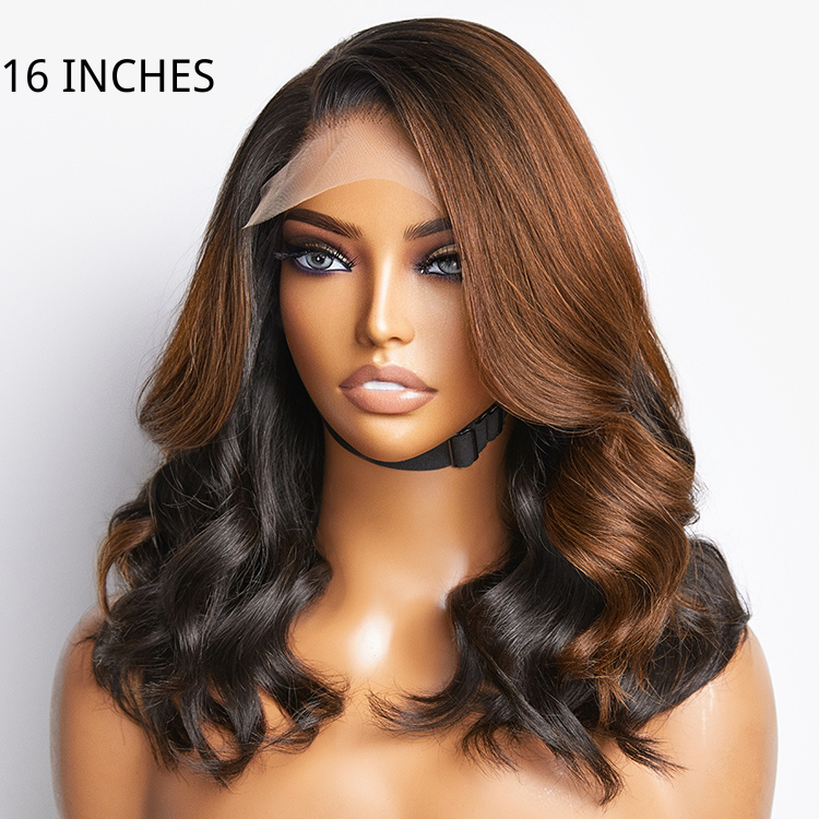 Human hair for authentic texture and appearance