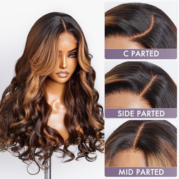 5x5 closure wig providing a seamless and natural hairline