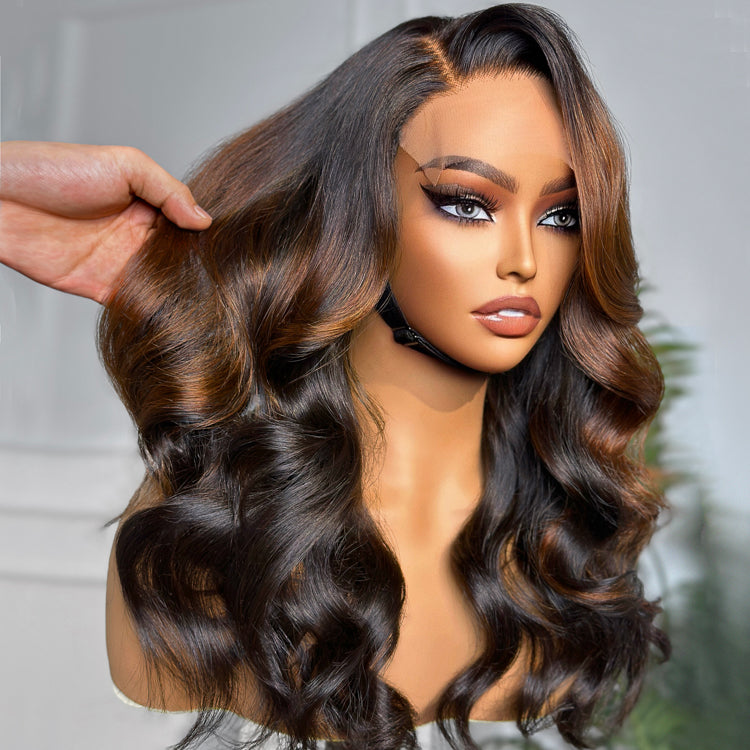 Peekaboo Loose Wave wig featuring playful and natural waves