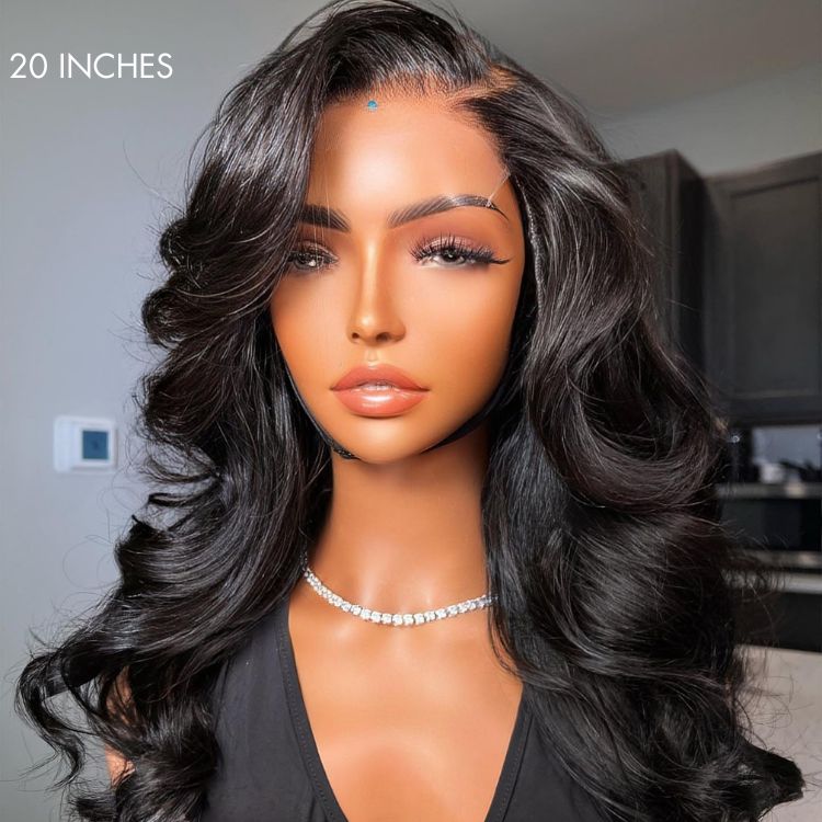 20 inches long wig for a luxurious and dramatic look