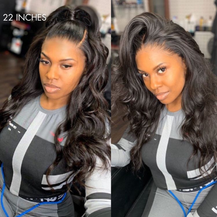 Full Lace wig for Half Up Half Down hairstyle