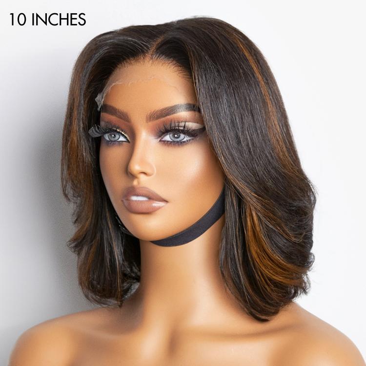 Layered Cut Bob Wig offering a chic and versatile style