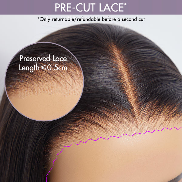 pre-cut lace make the install easily