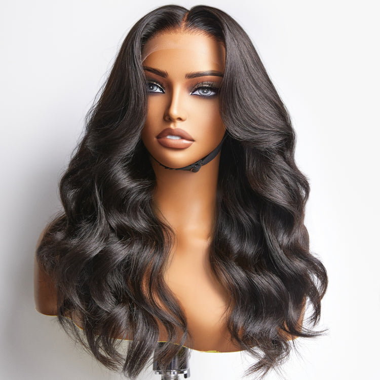 180% density loose wave wig for a voluminous and natural look