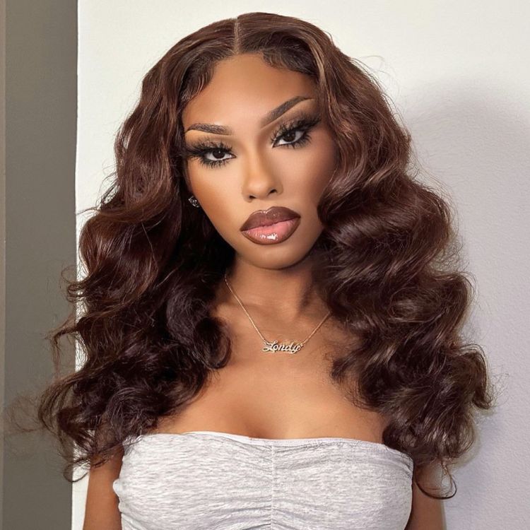 Loose deep wave hair for natural and voluminous waves