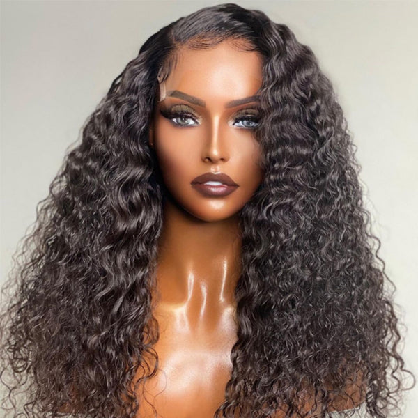 Deep wave wig for luxurious and effortless waves