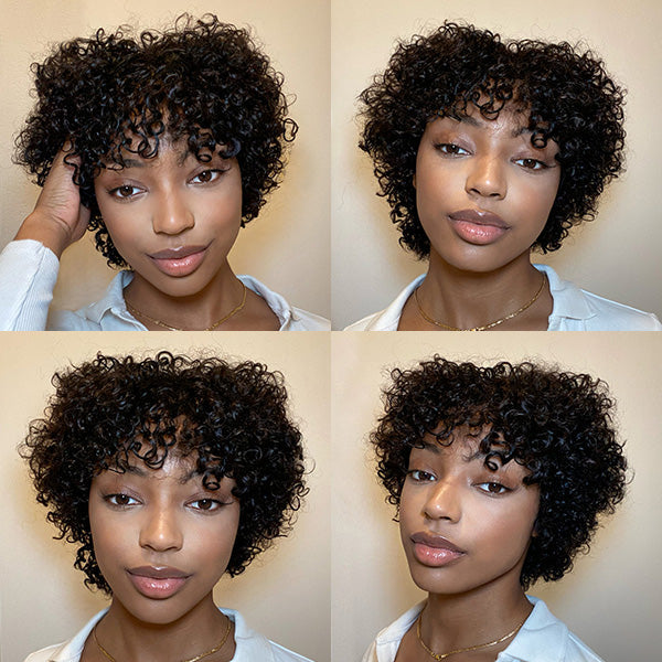 Put On & Go wig designed for easy application and a stylish look