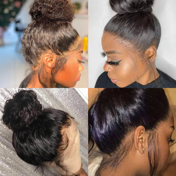 support creating Ponytail wig or Half Up Half Down hairstyle