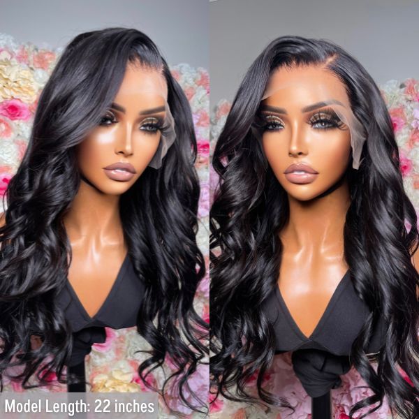 13x4 frontal lace wig offering versatility in styling